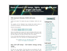 Tablet Screenshot of leds.beleuchtung-mit-led.de